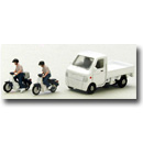 Dio Town (N) Figure Set People Home Delivery Service