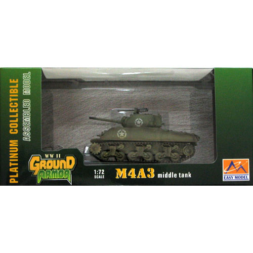 1/72 M4A3 Middle Tank-1US 1944 Normandy