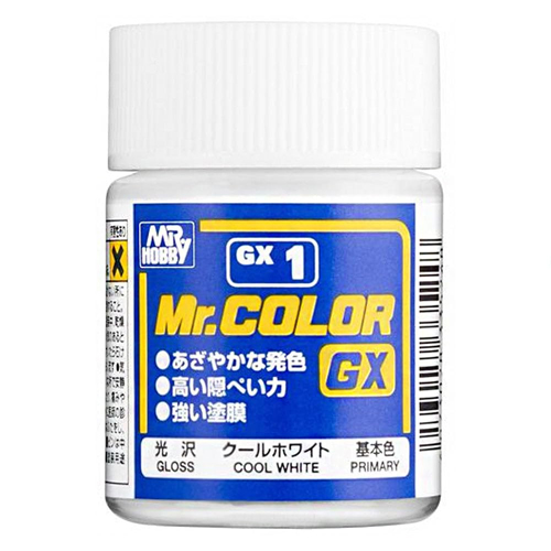 GX01 쿨 화이트 (유광/18ml)