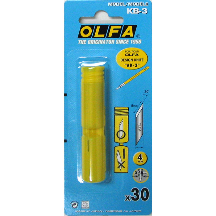 KB-3 (AK-3 디자인 나이프용 날/30pcs)