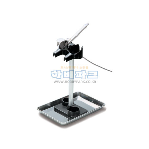 Mr. 에어브러시 스텐드 & 트레이 세트 2