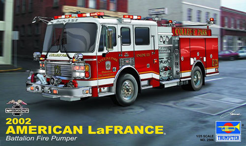 1/25 American LAFRANCE 소방차 2002