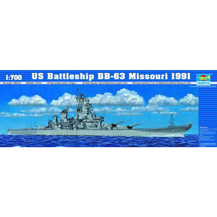 1/700 USS BB-63 Missouri 1991