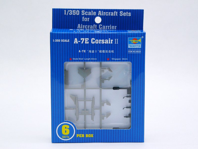 1/350 항공모함용 A-7E Corsair II (6pcs)