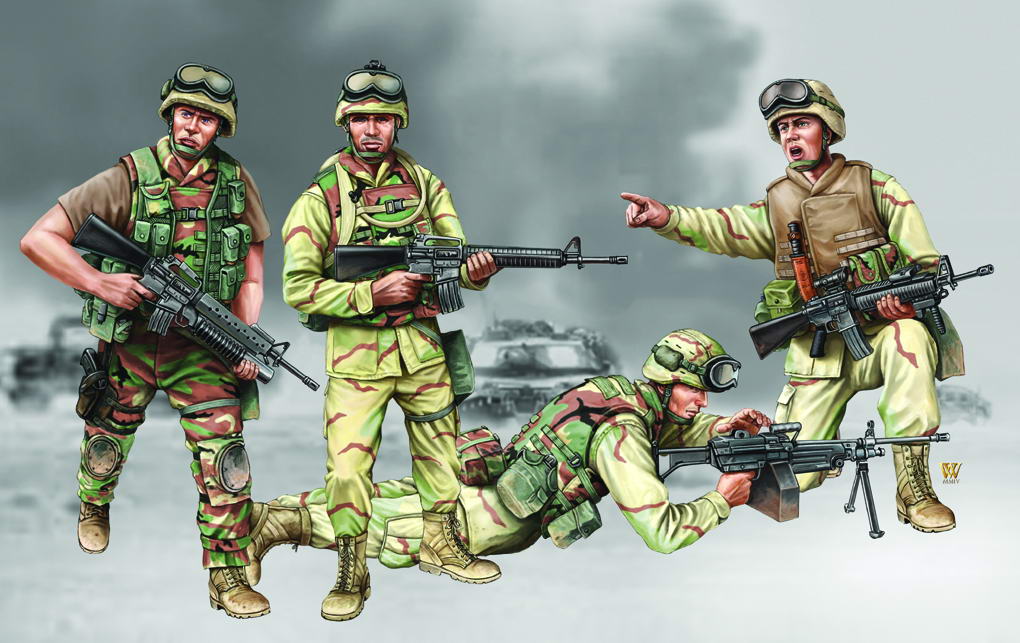 1/35 USMC 미해병대 (IRAQ 2003)