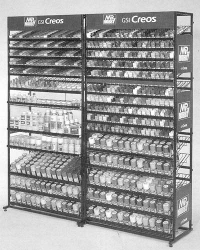 신형 락카 스탠드 [스프레이용 2단]