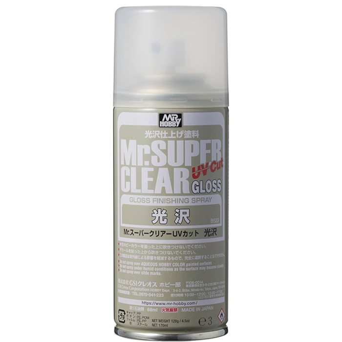 Mr. 슈퍼 클리어 UV Cut (유광/170ml)