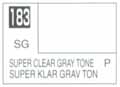 183 SUPER CLEAR GRAY TONE (반광)