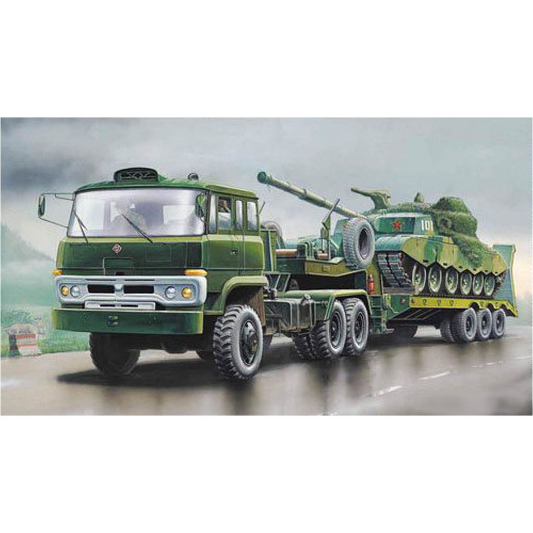1/35 중국군 50톤 전차 운송 차량  - 1/35 Chinese 50ton Tank Transporter