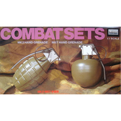 1/1 미군 수류탄 MK2 - M67 수류탄