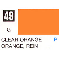 049 CLEAR ORANGE(유광)