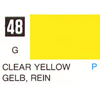 048 CLEAR YELLOW(유광)