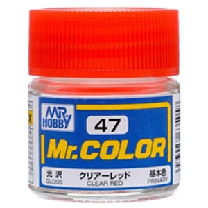 047 CLEAR RED(유광)