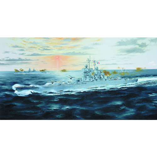 1/700 French Battleship Jean Bart 1950