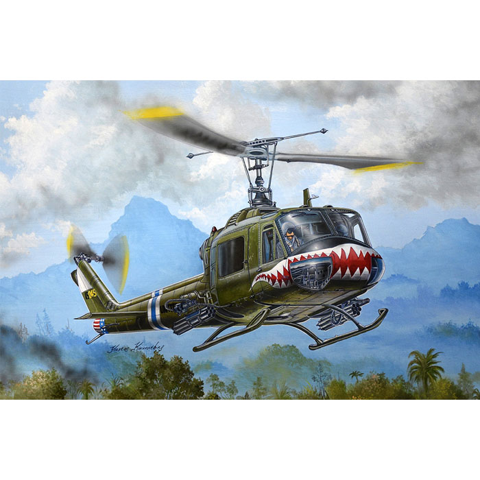 1/35 UH-1B Huey - Gunship