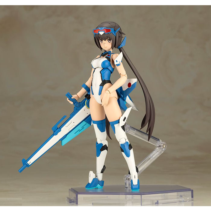 [프레임 암즈 걸] 스틸렛 수영복 블루 임펄스 컬러 버전