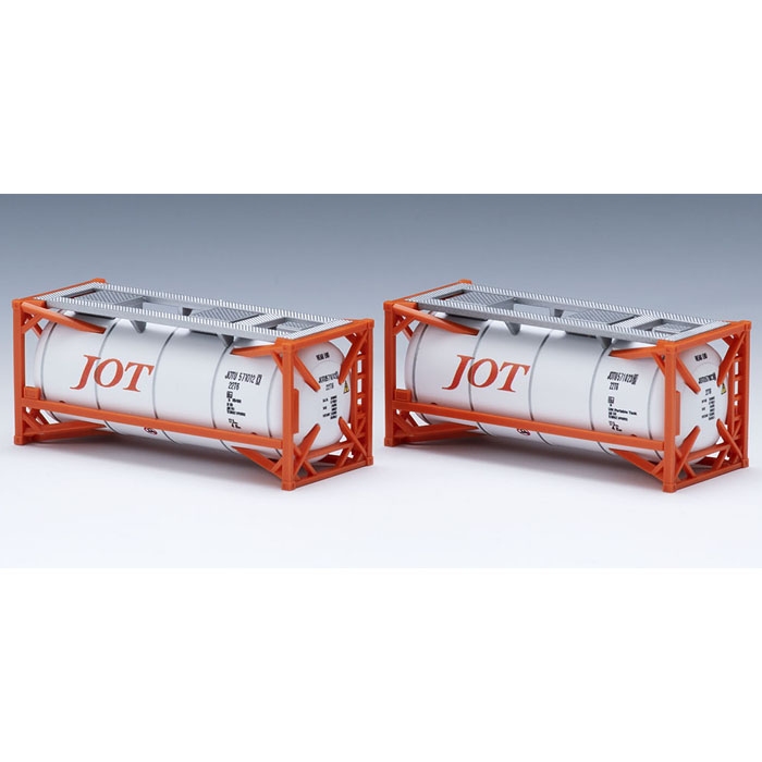 사유 ISO 20ft 탱크 컨테이너 (일본석유수송/오렌지/2pcs)