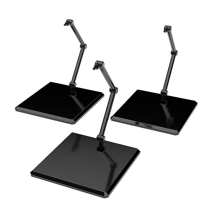 THE 심플 스탠드 X 3 블랙 (피규어 & 모형용)