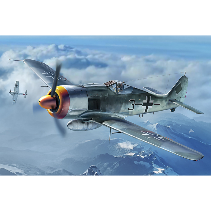 1/48 독일군 Fw190A-8 전투기 - 1/48 Focke-Wulf FW190A-8