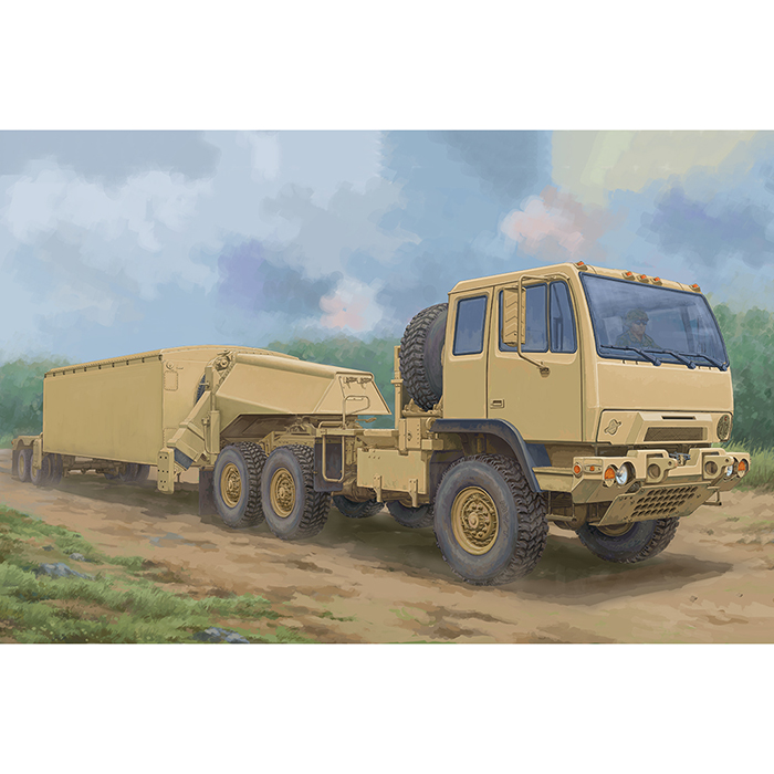 1/35 미군 M1088 FMTV 트랙터 & AN/TPY-2 X밴드 레이더 - 1/35 M1088 FMTV Tractor with AN/TPY-2 X Band Radar